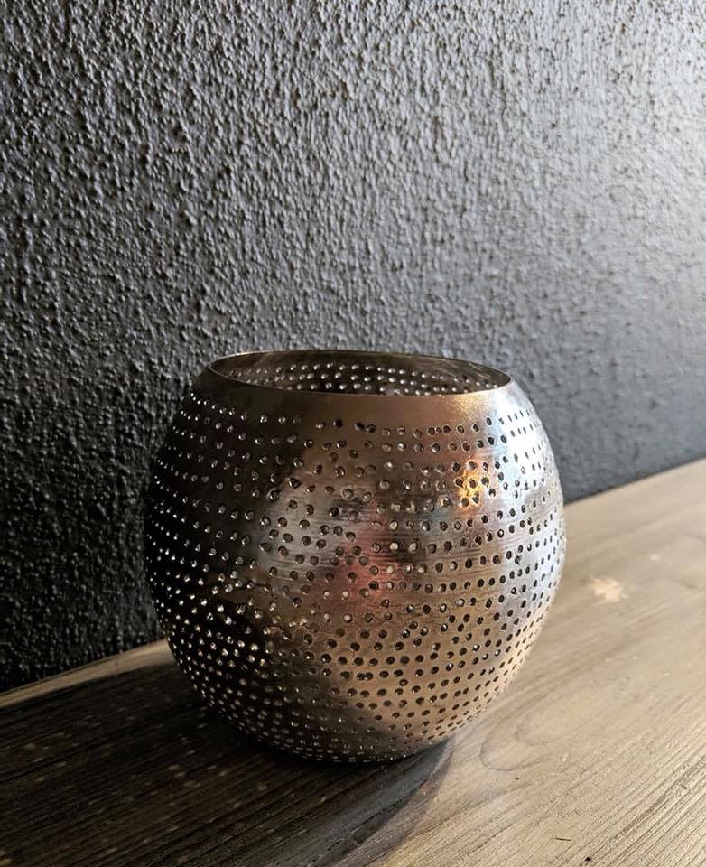 Begg POV Medium | Håndlaget Kobber Telysholder - Orient Design
