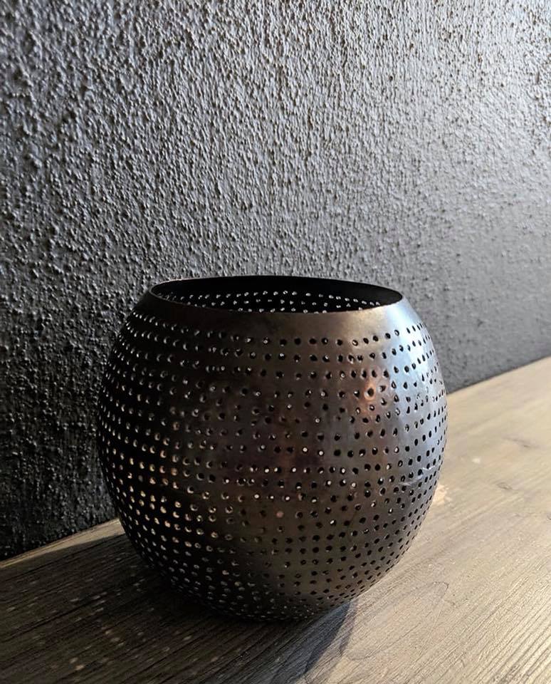 Begg POV Stor | Håndlaget Kobber Telysholder - Orient Design