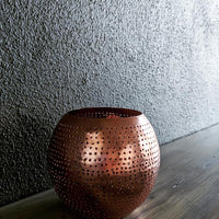 Begg POV Medium | Håndlaget Kobber Telysholder - Orient Design