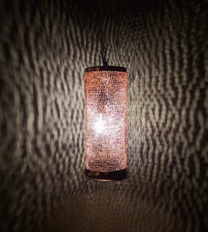 Silo POV Lampe | Mørk/Sort Kobber Pendellampe/Hengelampe - Orient Design
