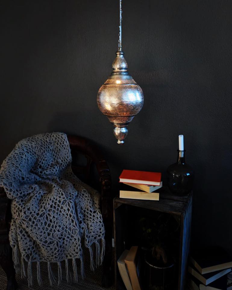 Vann Medium POV Lampe | Dråpeformet Kobber Taklampe - Orient Design